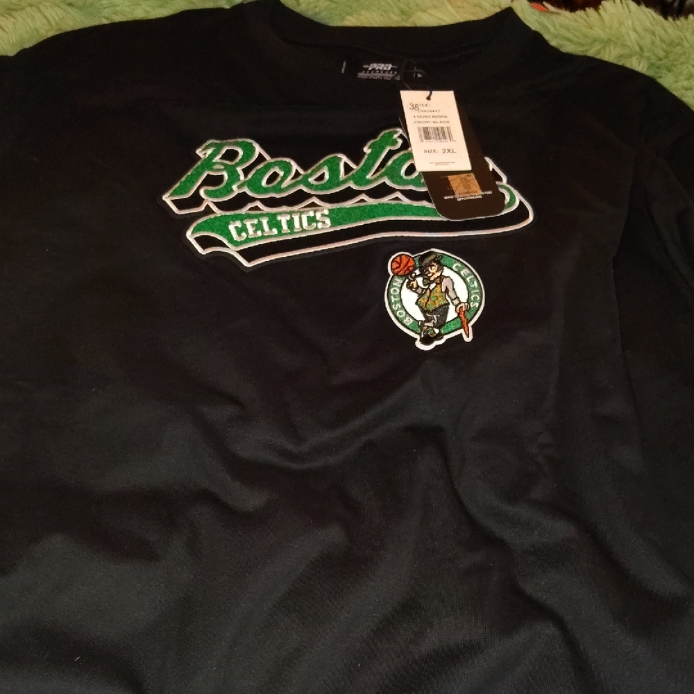 Boston Celtics Black T-Shirt Pro Srandard Luxury Athletic Collection